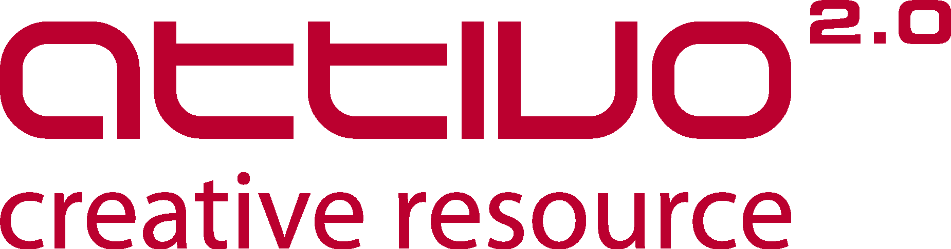 Attivo 2.0 Red Logo Vector Logo